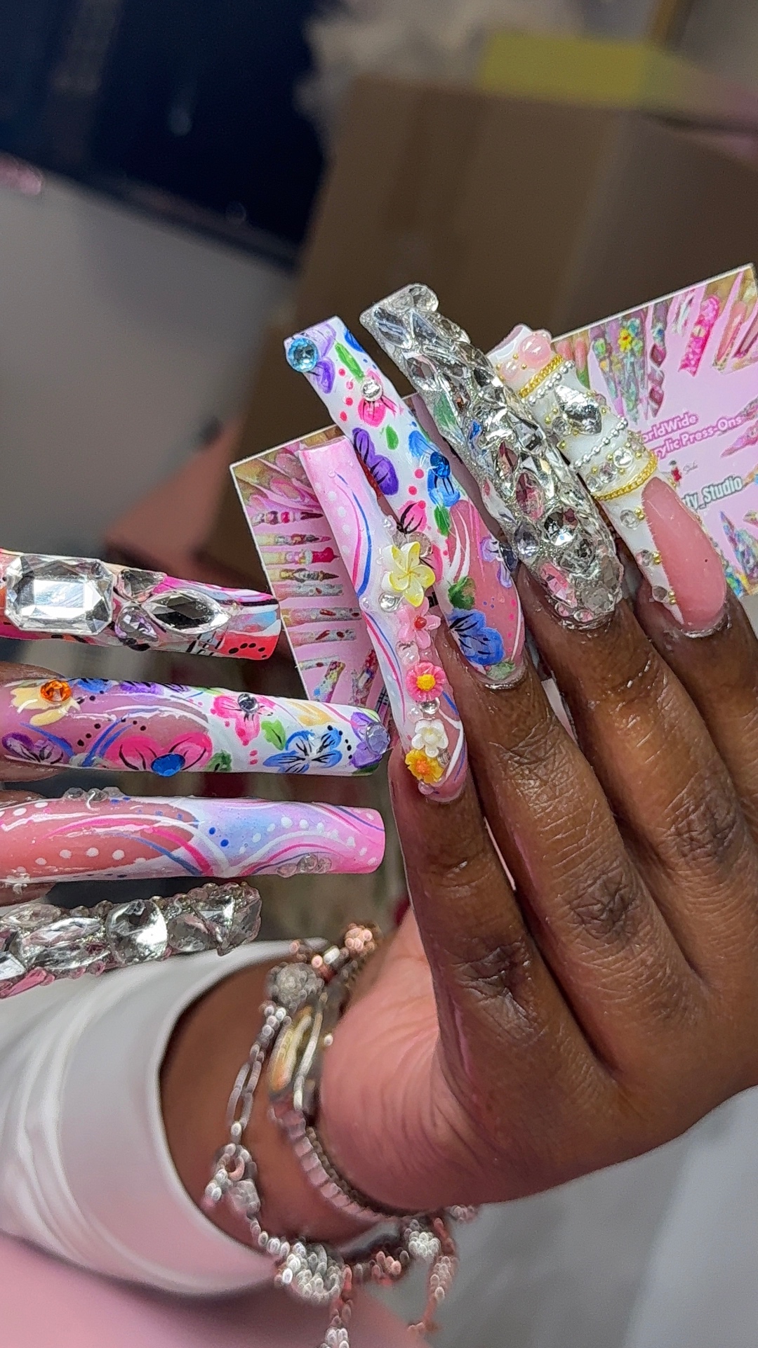 Bling crystal set